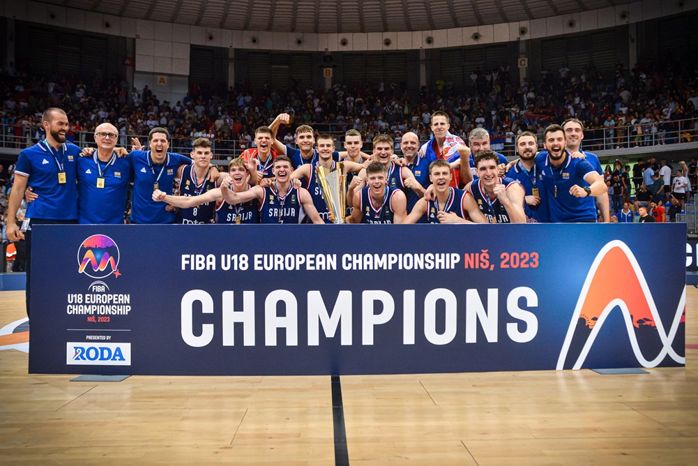 2023 FIBA u20 European Championship. Eu 18